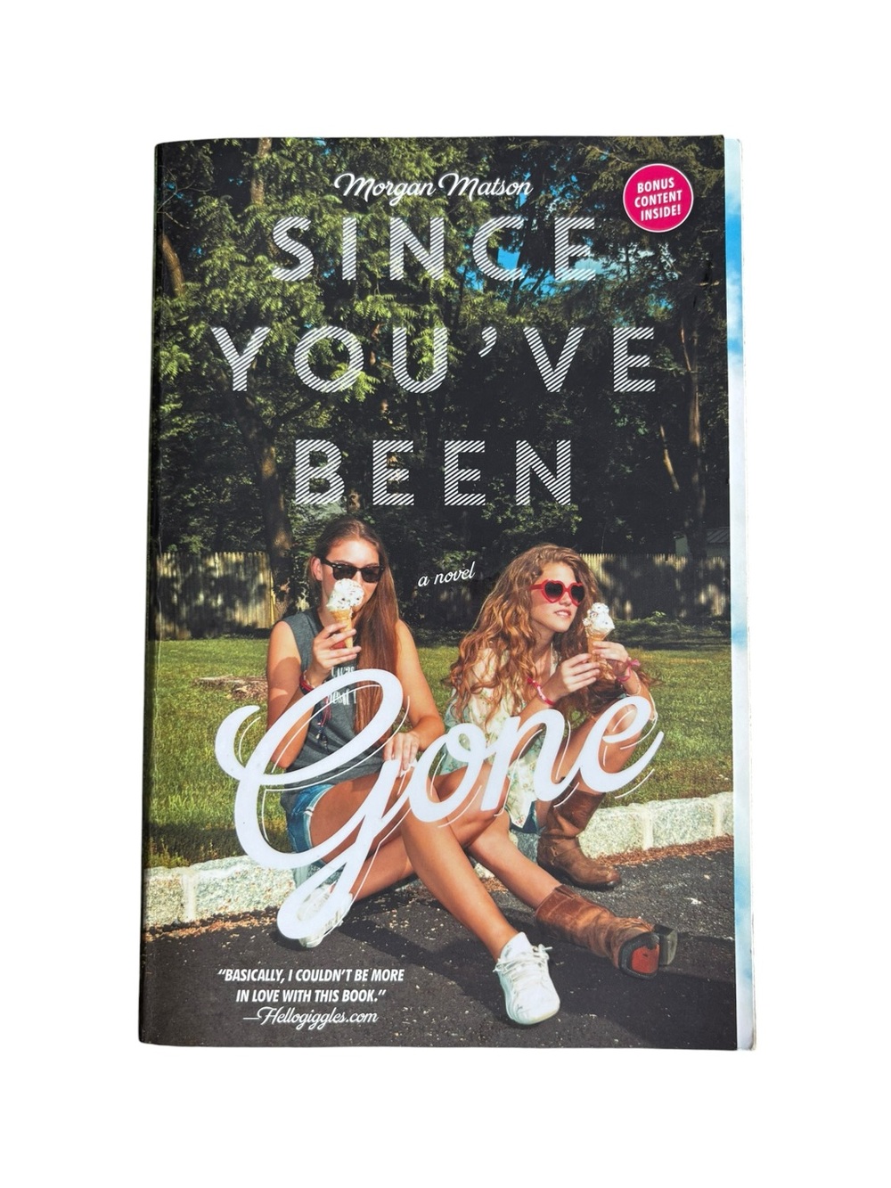 3/$20 Since You've Been Gone by Morgan Matson - Paperback Book - Green Cover